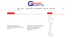 Desktop Screenshot of grandgazette.net